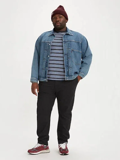 Levi's Xx Chino Standard Taper Fit Pants (big & Tall) In Mineral Black