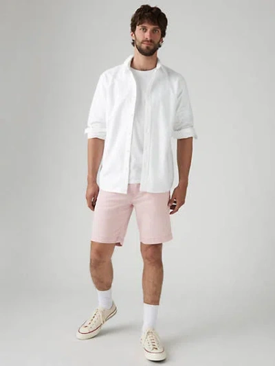 Levi's Xx Chino Standard Cotton Linen Shorts In Violet Ice