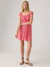 Levi's Yara Crepe Dress In Brown