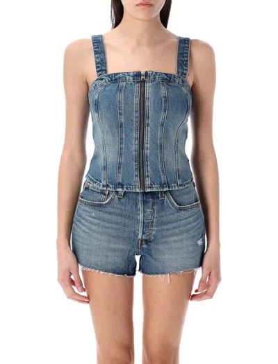 Levi's Cotton Top In Blue