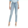 Levi 's Shaping Womens Misses Short Stretch Fabric 311 Skinny Fit Slim Fit Jean In Blue