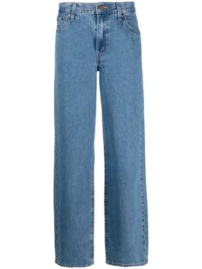 LEVI'S LEVI'S STRAIGHT BAGGY DAD JEANS IN MEDIUM-RISE COTTON 