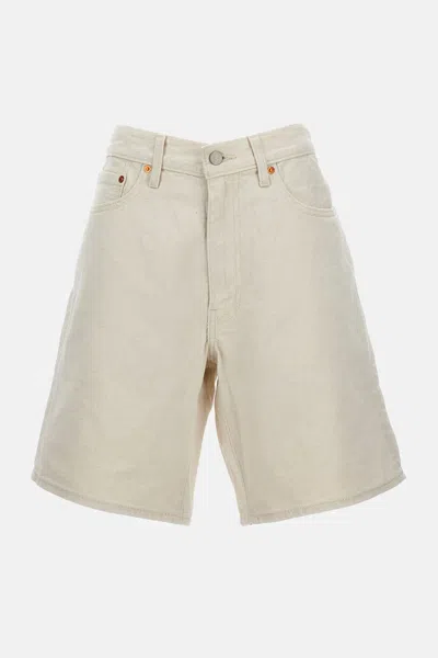 Levi Strauss & Co 468 Loose Shorts In White