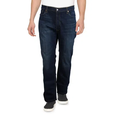 Levi Strauss & Co Big & Tall 541 Mens Denim Cotton Straight Leg Jeans In Multi