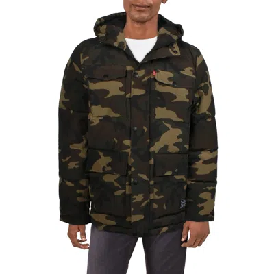 Levi Strauss & Co Mens Insulated Polyester Puffer Jacket