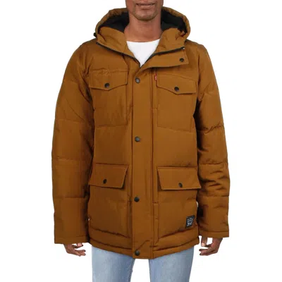Levi Strauss & Co Mens Insulated Polyester Puffer Jacket