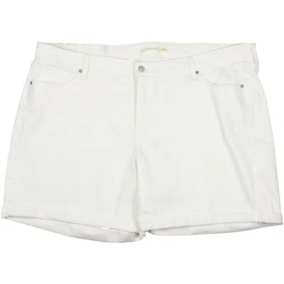 Levi Strauss & Co Plus Womens Mid-rise Mid-length Denim Shorts In Multi