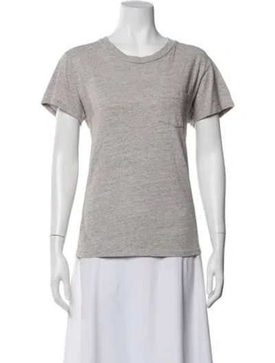 Pre-owned Levi Strauss Crew Neck Short Sleeve T-shirt In Gray