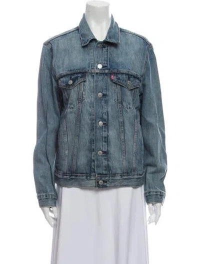 Pre-owned Levi Strauss Denim Jacket In Blue