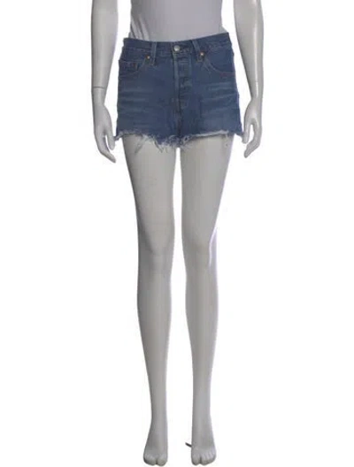 Pre-owned Levi Strauss Mini Shorts In Blue