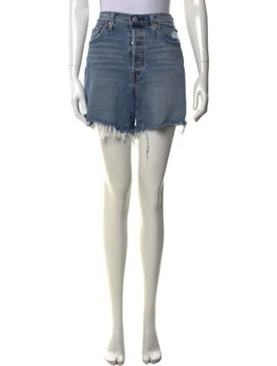 Pre-owned Levi Strauss Mini Shorts In Blue