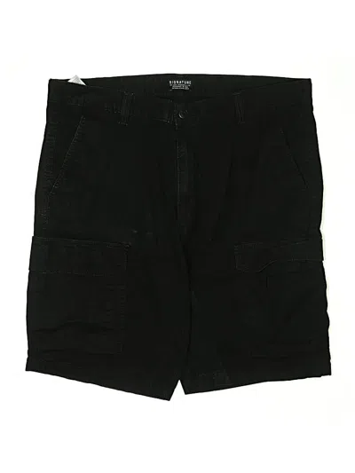 Pre-owned Levi Strauss Signature Cargo Shorts In Black