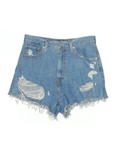 Pre-owned Levi Strauss Signature Denim Shorts In Blue