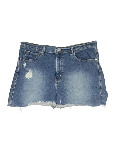 Pre-owned Levi Strauss Signature Denim Shorts In Blue