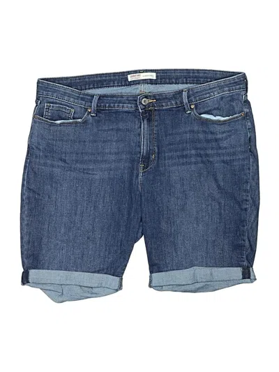 Pre-owned Levi Strauss Signature Denim Shorts In Blue