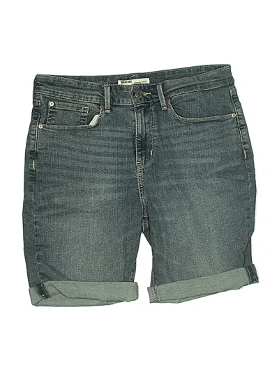 Pre-owned Levi Strauss Signature Denim Shorts In Green
