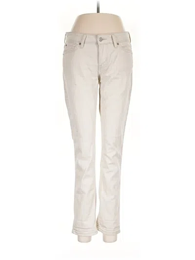 Pre-owned Levi Strauss Signature Jeans In Ivory
