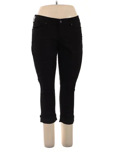 Pre-owned Levi Strauss Signature Jeggings In Black