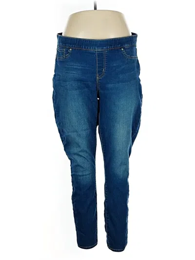 Pre-owned Levi Strauss Signature Jeggings In Blue