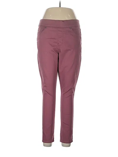 Pre-owned Levi Strauss Signature Jeggings In Burgundy
