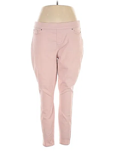 Pre-owned Levi Strauss Signature Jeggings In Pink