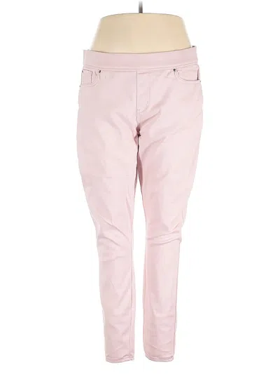 Pre-owned Levi Strauss Signature Jeggings In Pink