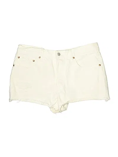 Pre-owned Levi Strauss Signature Shorts In White