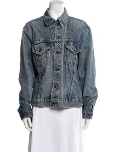 Pre-owned Levi Strauss Vintage Denim Jacket Denim Jacket In Blue