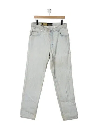 Pre-owned Levi Strauss Vintage Straight-leg Jeans In Blue