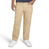 Levi 's Sueded Big Kid Boys Adjustable Waist 511 Slim Fit Husky Pant In Sand
