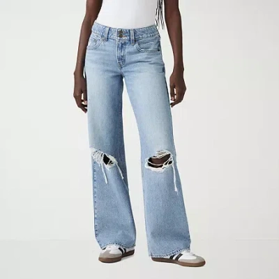 Levi 's Superlow Womens Low Rise Loose Fit Jean In Blue