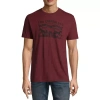 Levi 's Vellum Mens Crew Neck Short Sleeve Regular Fit Graphic T-shirt In Red