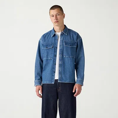 Levi Waller Relax Shirt In Blue
