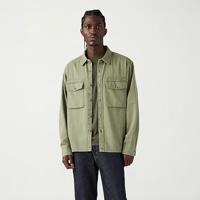 Levi Waller Relax Shirt In Green