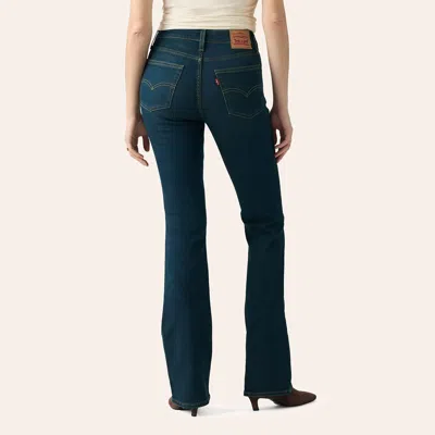 Levi 's Women's 725 Dark Wash High Rise Bootcut Jeans In Dark Stonewash