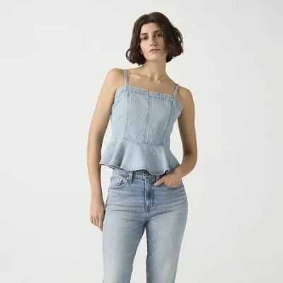 Levi 's Women's Anderson Flounce Top In Blue