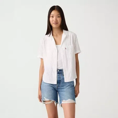 Levi 's Women's Bennie Camp Shirt In White