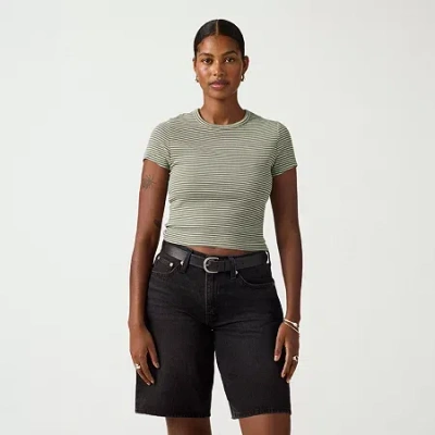 Levi 's Women's Hayes Cropped Tee In Yellow