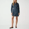 Levi 's Women's Long Sleeve Flynn Western Dress In Blue