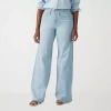 Levi 's Women's Mid Rise 318 Shaping Wide Leg Jeans In Blue