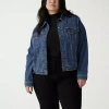 Levi 's Women's Plus Original Trucker Denim Jacket In Blue