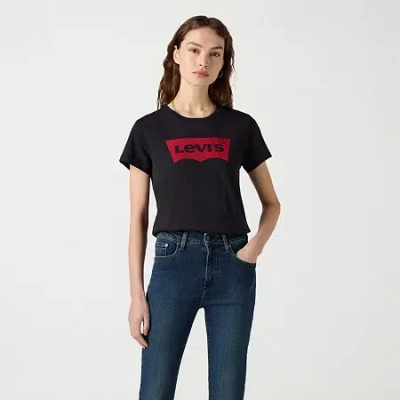 Levi 's Women's Short Sleeve Perfect T-shirt In Black