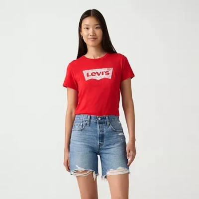 Levi 's Women's Short Sleeve Perfect T-shirt In White