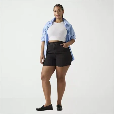 Levi 's Womens 5" Denim Short In Black