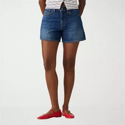 Levi 's Womens 5" Denim Short In Blue