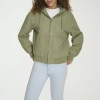 Levi 's Womens Denim Midweight Bomber Jacket In Green