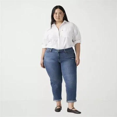Levi 's Womens Plus Boyfriend Jean In Blue