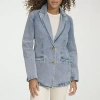 Levi 's Womens Plus Denim Midweight Jacket In Blue