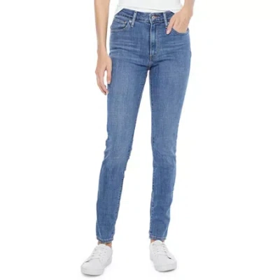 Levi 's Womens Stretch Fabric 721 Skinny Fit Slim Fit Jean In Blue
