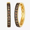 Levian Corp Le Vian Chocolatier Earrings Featuring 1 1/20 Ct. Chocolate Diamondsâ Set In 14k Honey Or Strawberry